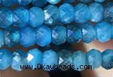 CRB2640 15.5 inches 2*3mm faceted rondelle apatite gemstone beads