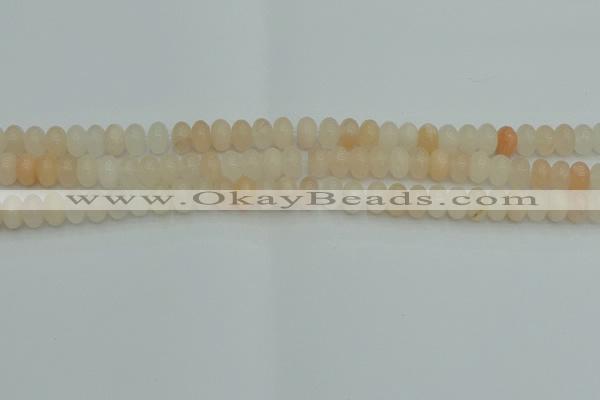 CRB2815 15.5 inches 4*6mm rondelle pink aventurine beads