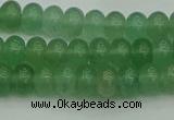 CRB2820 15.5 inches 4*6mm rondelle green aventurine beads