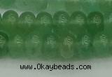 CRB2822 15.5 inches 6*10mm rondelle green aventurine beads