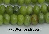 CRB2837 15.5 inches 6*10mm rondelle Chinese chrysoprase beads