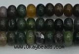 CRB2865 15.5 inches 4*6mm rondelle Indian agate beads