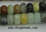 CRB2877 15.5 inches 6*10mm rondelle amazonite beads wholesale