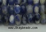 CRB2881 15.5 inches 5*8mm rondelle sodalite beads wholesale