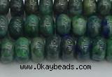 CRB2891 15.5 inches 5*8mm rondelle chrysocolla beads wholesale