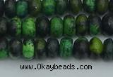 CRB2895 15.5 inches 4*6mm rondelle chrysocolla beads wholesale