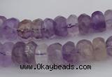 CRB301 15.5 inches 5*8mm - 10*14mm faceted rondelle ametrine beads