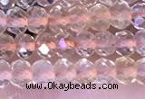 CRB3147 15.5 inches 2.5*4mm faceted rondelle tiny citrine beads