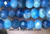 CRB3175 15.5 inches 2.5*4mm faceted rondelle tiny apatite beads