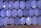 CRB3185 15.5 inches 3*5mm faceted rondelle tiny aquamarine beads