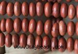 CRB4014 15.5 inches 2.5*4.5mm rondelle red jasper beads wholesale