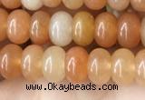 CRB4040 15.5 inches 4*6mm rondelle red aventurine beads wholesale