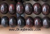 CRB4057 15.5 inches 4*6mm rondelle brecciated jasper beads wholesale