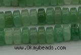 CRB426 15.5 inches 5*8mm rondelle green aventurine beads