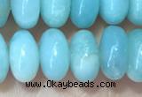 CRB5332 15.5 inches 5*8mm rondelle Chinese amazonite beads