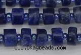 CRB638 15.5 inches 5*8mm tyre sodalite gemstone beads