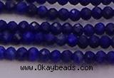 CRB701 15.5 inches 2*3mm faceted rondelle lapis lazuli beads