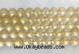CRBS11 15 inches 16mm round citrine gemstone beads wholesale CRBS11 15 inches 16mm round citrine gemstone beads wholesale