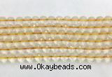 CRBS17 15 inches 8mm faceted round citrine beads wholesale CRBS17 15 inches 8mm faceted round citrine beads wholesale