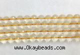 CRBS19 15 inches 12mm faceted round citrine beads wholesale CRBS19 15 inches 12mm faceted round citrine beads wholesale