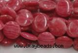 CRC10 16 inches 10mm coin rhodochrosite gemstone beads wholesale