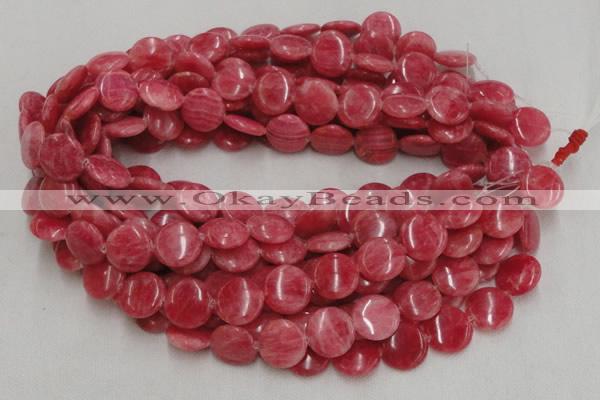 CRC10 16 inches 10mm coin rhodochrosite gemstone beads wholesale