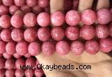 CRC1053 15.5 inches 16mm round rhodochrosite beads wholesale