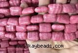 CRC1065 15.5 inches 13*18mm rectangle rhodochrosite beads