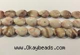 CRC1086 15.5 inches 18*25mm flat teardrop rhodochrosite beads