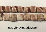 CRC1095 15.5 inches 25*25mm square rhodochrosite beads wholesale