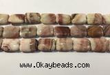 CRC1101 15.5 inches 18*25mm rectangle rhodochrosite beads