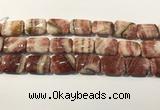 CRC1102 15.5 inches 18*25mm rectangle rhodochrosite beads