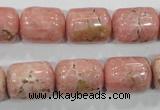 CRC114 15.5 inches 13*17mm column natural argentina rhodochrosite beads