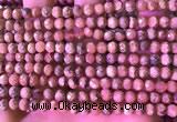 CRC1173 15.5 inches 6mm faceted round rhodochrosite beads wholesale