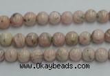 CRC151 15.5 inches 5.5mm round Argentina rhodochrosite beads