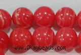 CRC506 15.5 inches 16mm round synthetic rhodochrosite beads