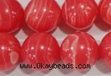 CRC508 15.5 inches 20mm round synthetic rhodochrosite beads