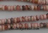 CRC750 15.5 inches 2.5*4mm rondelle rhodochrosite beads wholesale