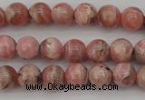 CRC755 15.5 inches 6mm round rhodochrosite beads wholesale