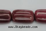 CRC825 15.5 inches 18*25mm rectangle Brazilian rhodochrosite beads