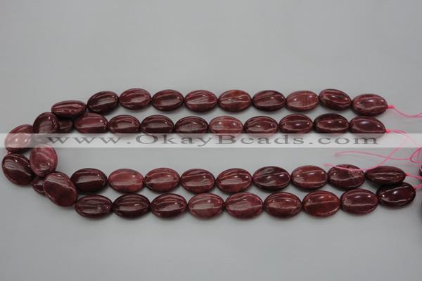 CRC833 15.5 inches 13*18mm oval Brazilian rhodochrosite beads