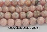 CRC921 15.5 inches 6mm round natural rhodochrosite beads