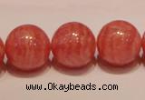 CRC94 16 inches 16mm round grade AAA argentina rhodochrosite beads