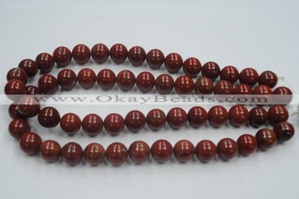 CRE02 16 inches 14mm round natural red jasper beads wholesale