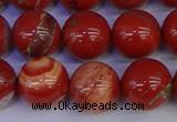 CRE305 15.5 inches 14mm round red jasper beads wholesale