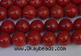 CRE311 15.5 inches 6mm round red jasper beads wholesale