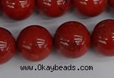 CRE315 15.5 inches 14mm round red jasper beads wholesale