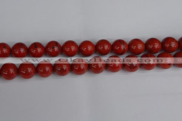 CRE316 15.5 inches 16mm round red jasper beads wholesale