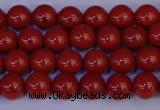 CRE321 15.5 inches 6mm round red jasper beads wholesale