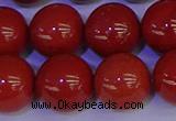 CRE327 15.5 inches 18mm round red jasper beads wholesale